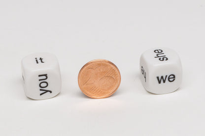 Personal pronoun dice (English)