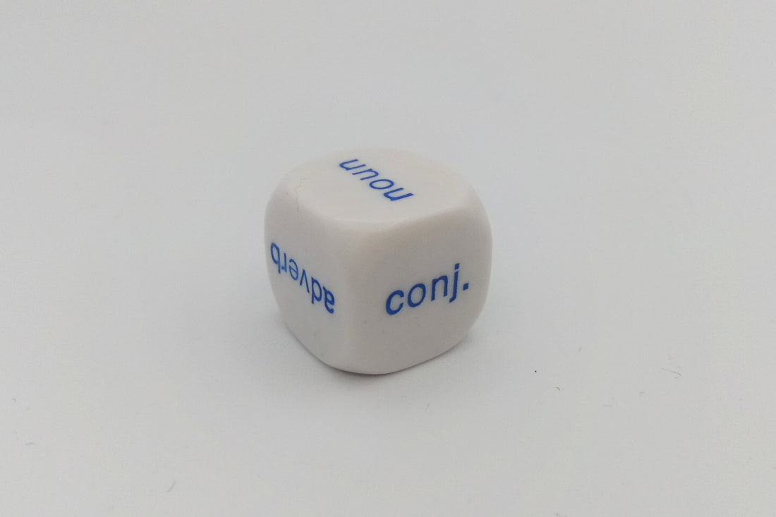 Parts of Speech dice (English)