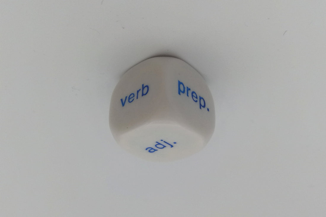 Parts of Speech dice (English)
