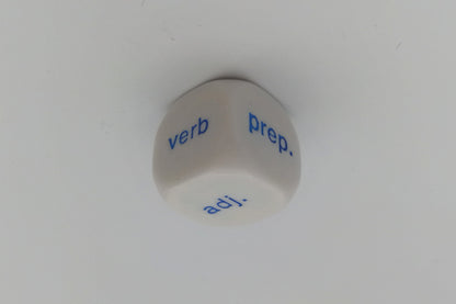 Parts of Speech dice (English)