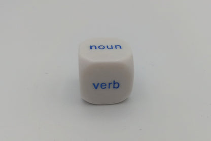 Parts of Speech dice (English)