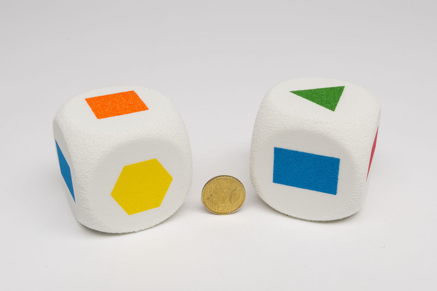Schaumstoffwürfel Farben &amp; Formen