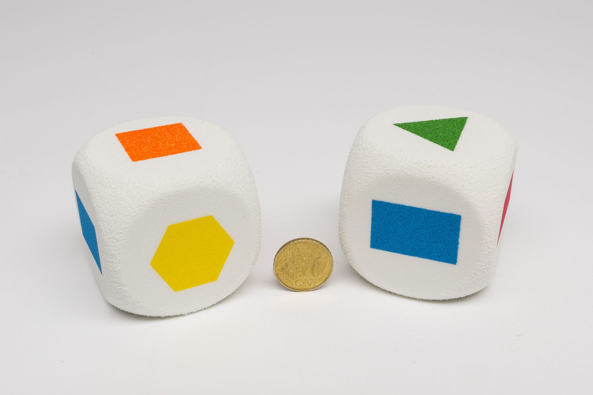 Schaumstoffwürfel Farben &amp; Formen