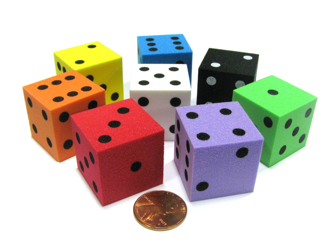 Foam cube, whisper cube 25 mm