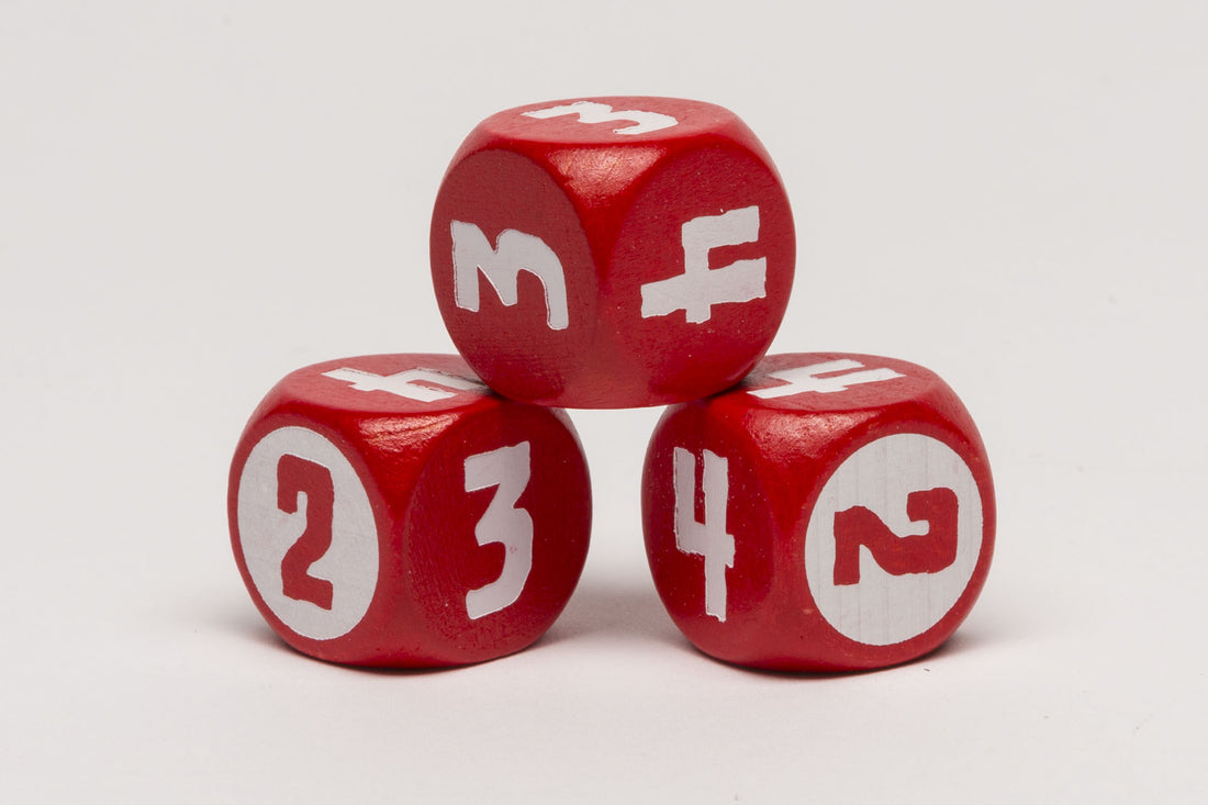 Spezialwürfel 2-3-3-4-4-4