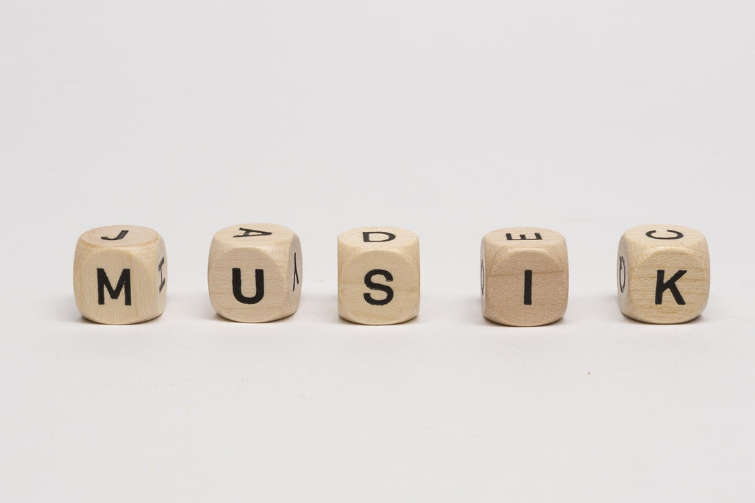 Letter cubes