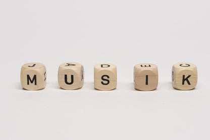 Letter cubes