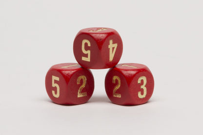 Würfel 1-2-3-3-4-5