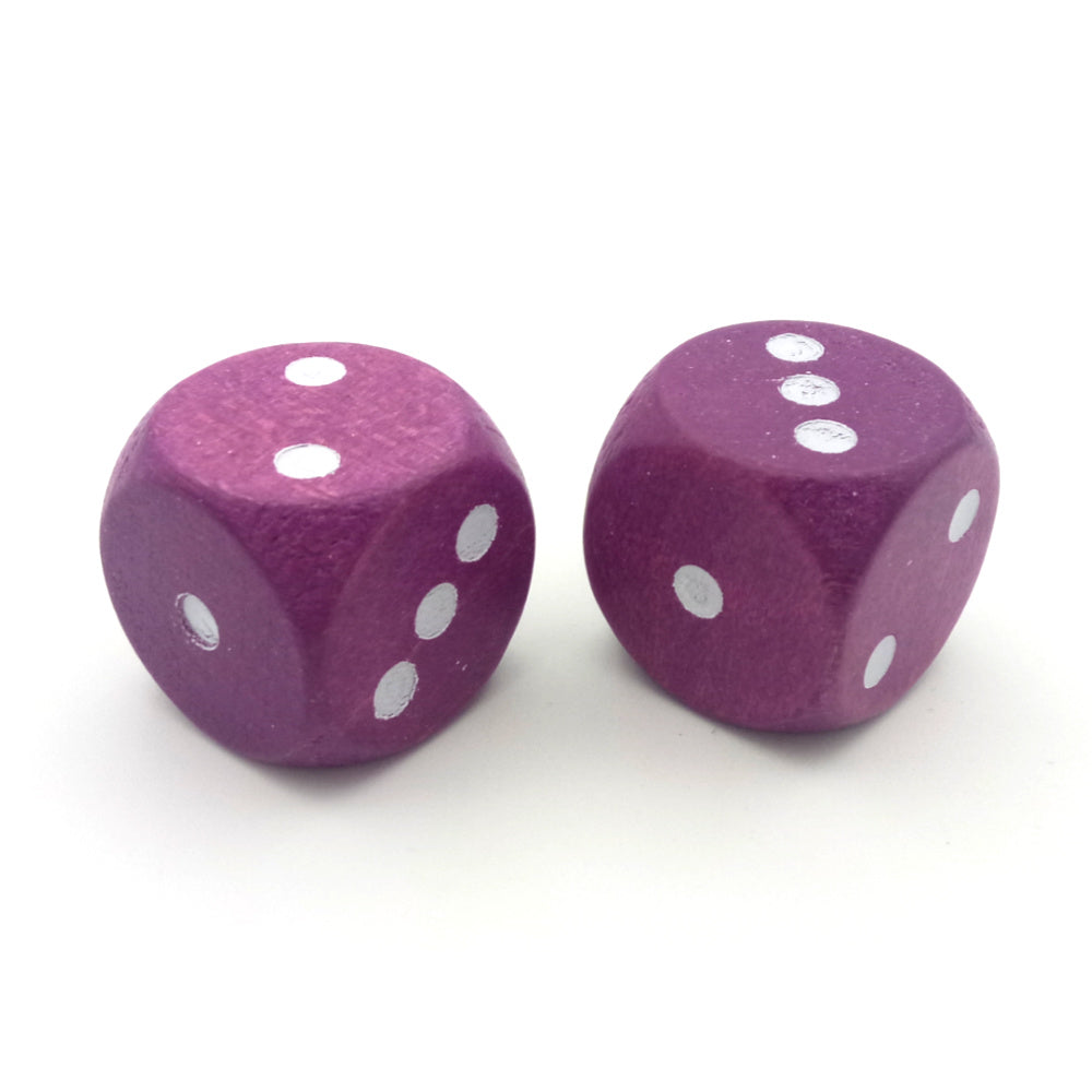 Wooden Dice, 20mm, 1-2-3