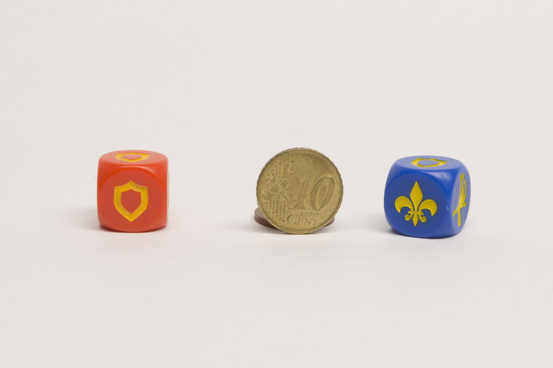 Set battle dice type musketier