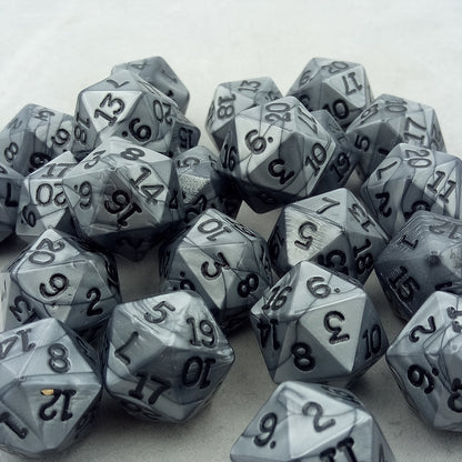 Dice gold-silver-bronze
