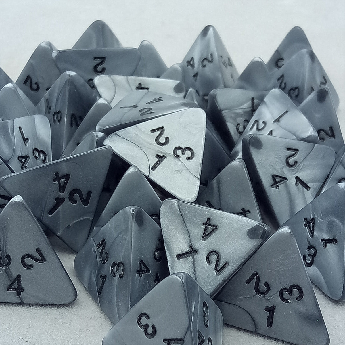 Dice gold-silver-bronze