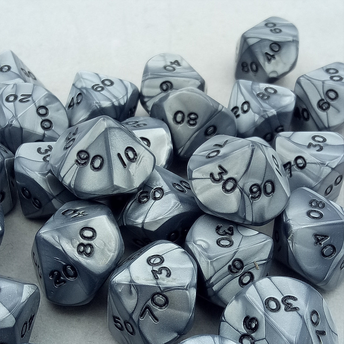 Dice gold-silver-bronze