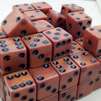 Dice gold-silver-bronze