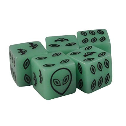 Leuchtwürfel Aliens