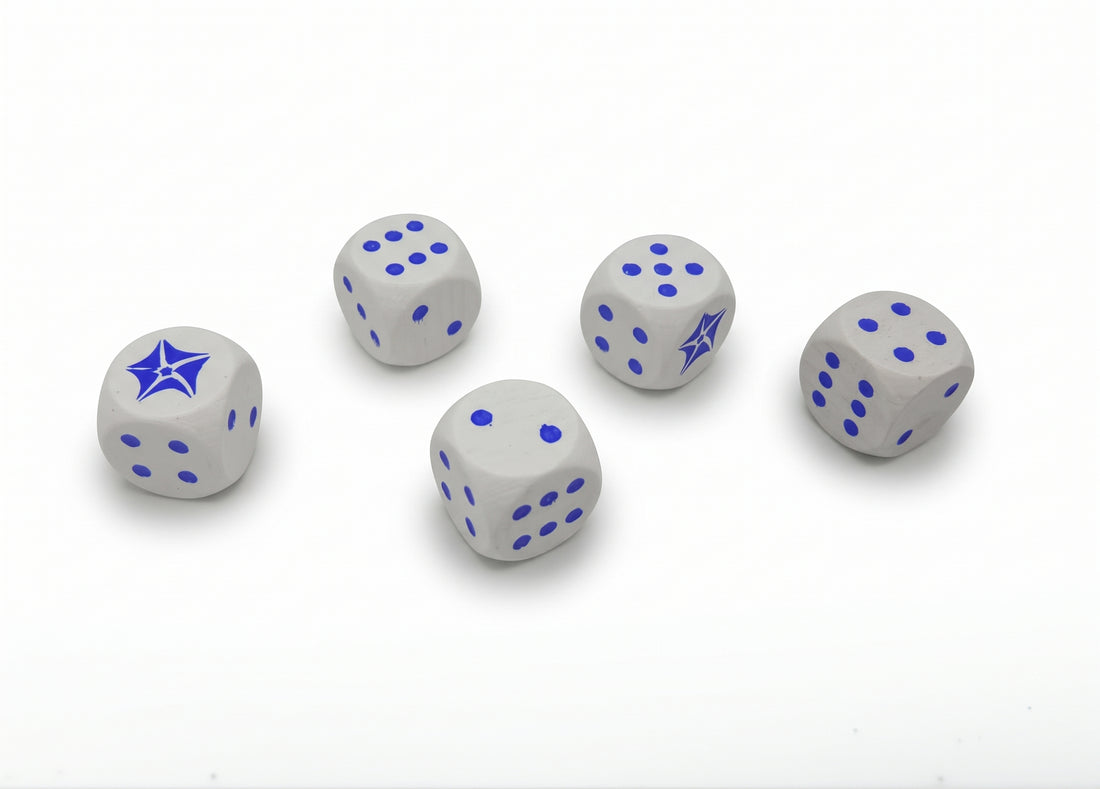 Seesternwürfel aus Holz
