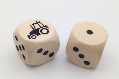 Tractor dice