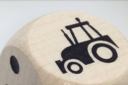 Tractor dice