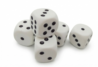 Standardwürfel weiß