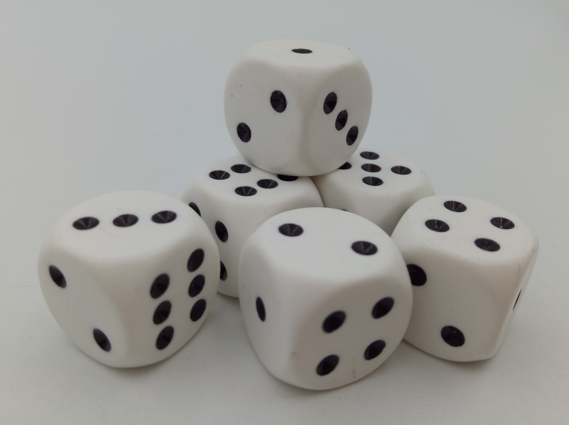 Standardwürfel weiß