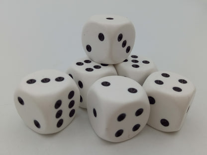 Standardwürfel weiß