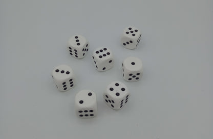 Standardwürfel weiß