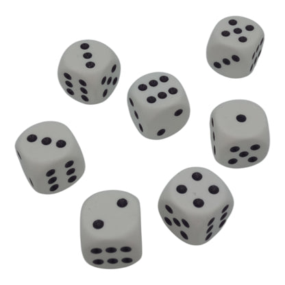 Standardwürfel weiß