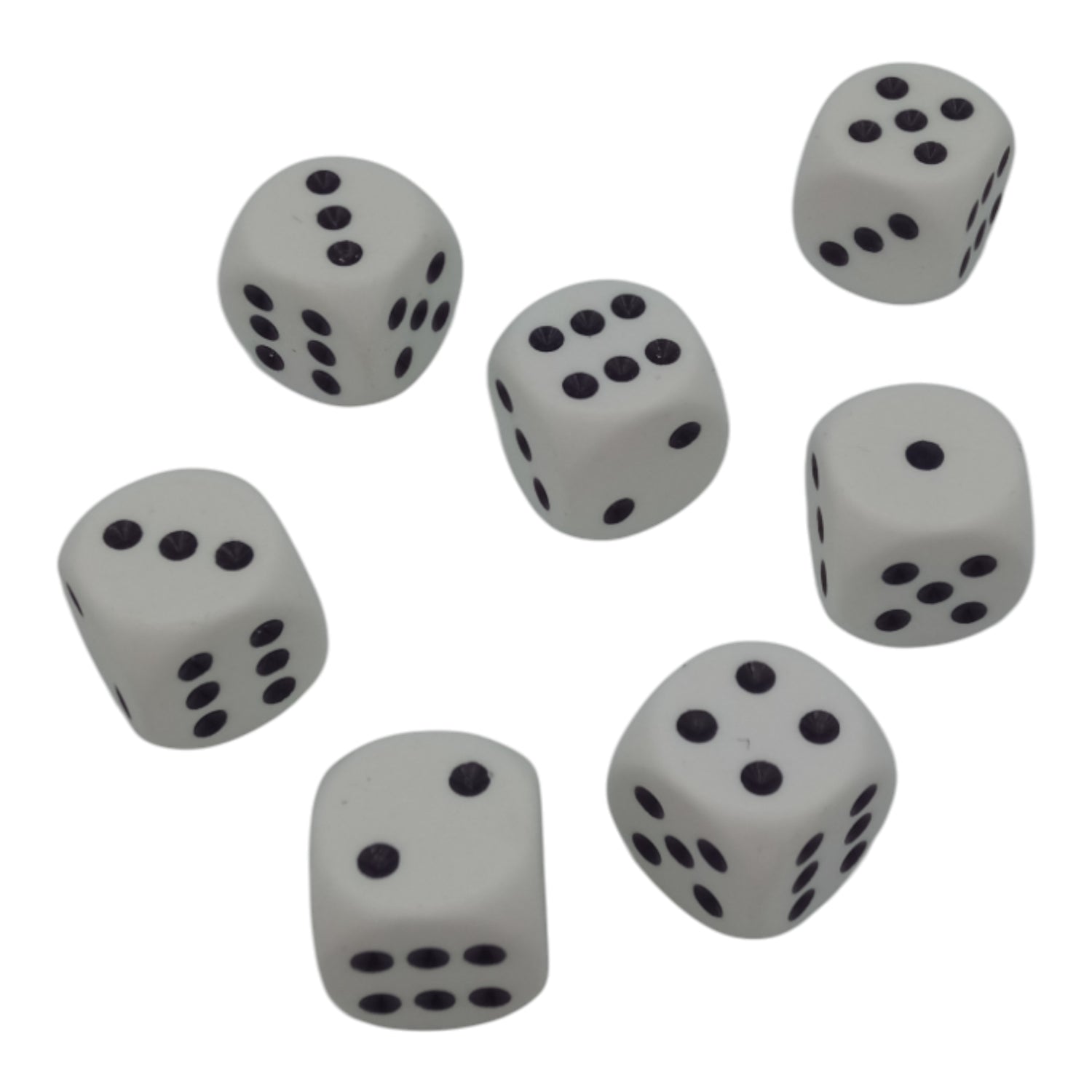 Standardwürfel weiß