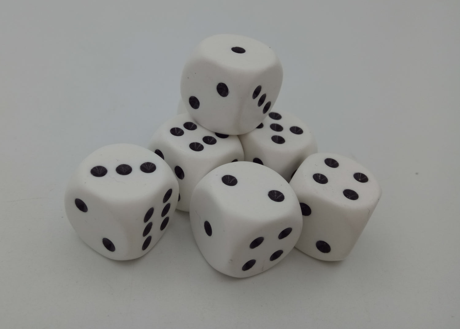 Standardwürfel weiß