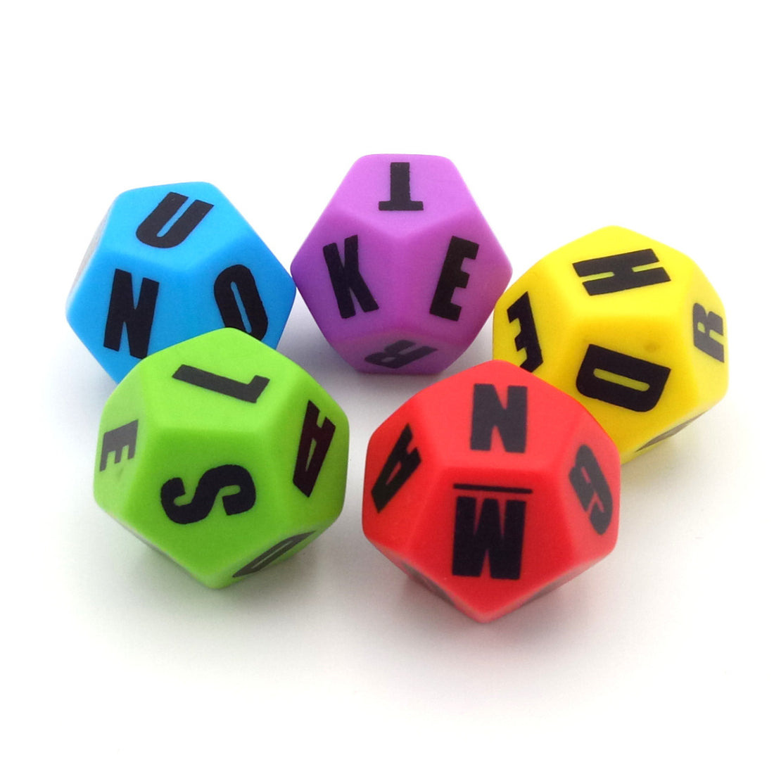 Language dice mix