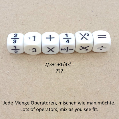 Math dice mix