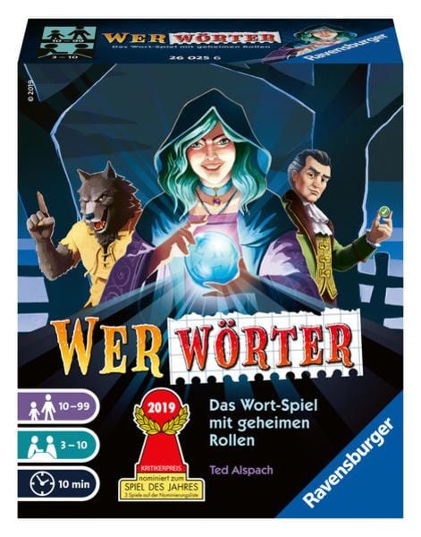 Werwörter (DEU) - gebraucht, Zustand A