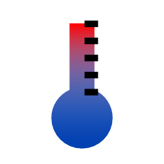 Temperature Token - thicker version
