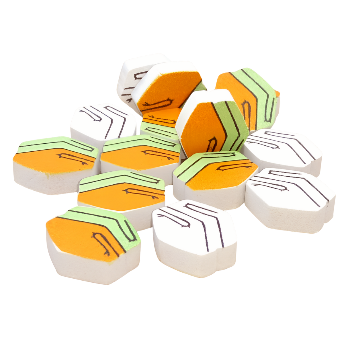 Fabric Token - white cloth
