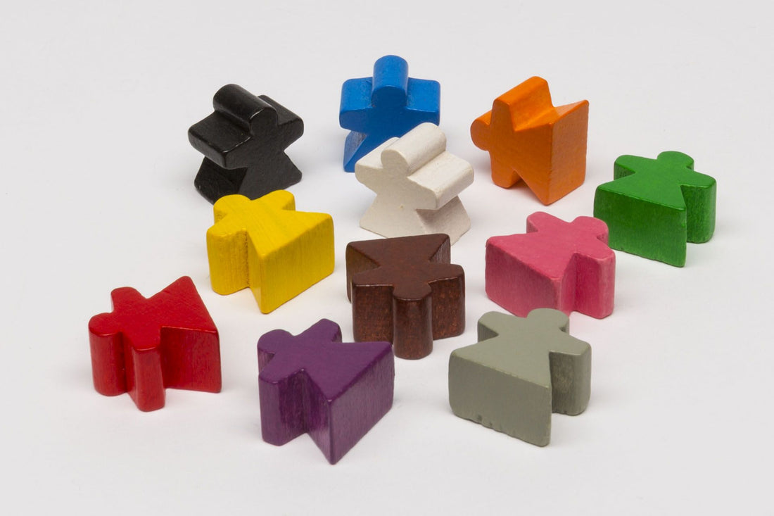 Frauen, Engel, Priester Meeple