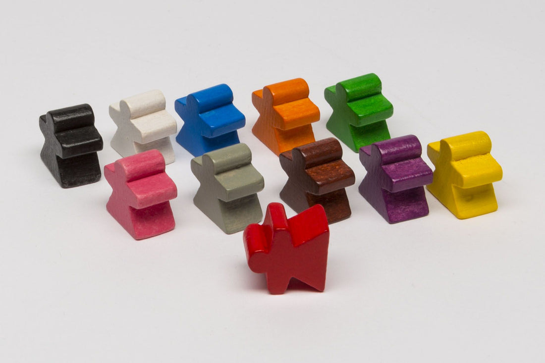 Frauen, Engel, Priester Meeple