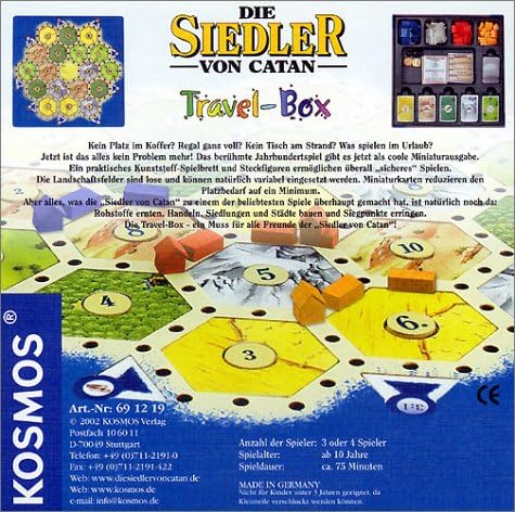 Die Travel box Catan (GER) - used, condition A