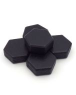 Block hex form black