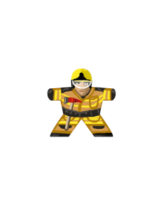 Fireman 1 (Germany) - Label for Meeples