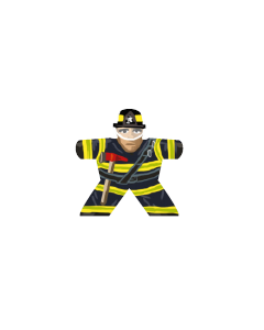 Fireman 1 (USA) - Label for Meeples