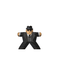 Gangster 1 - Aufkleber für Meeple