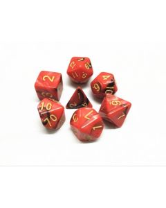 Blend color dice set red-black