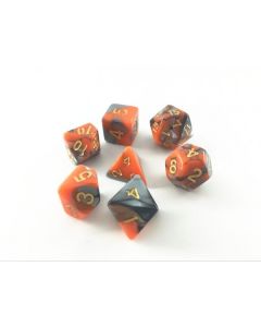 Blend color dice set grey-orange