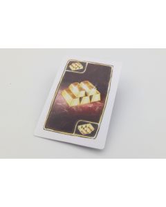 cards goods - gold bars