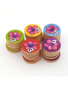 Discs with value 1-5 FLOWER