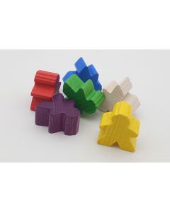 Meeples with hair