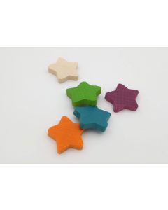 Star colored with rounded edges