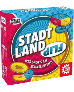 Stadt Land Flip, das superschnelle Wortspiel (DEU) - gebraucht, Zustand A