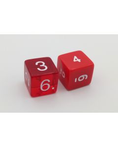 6-sided dice (numbers)