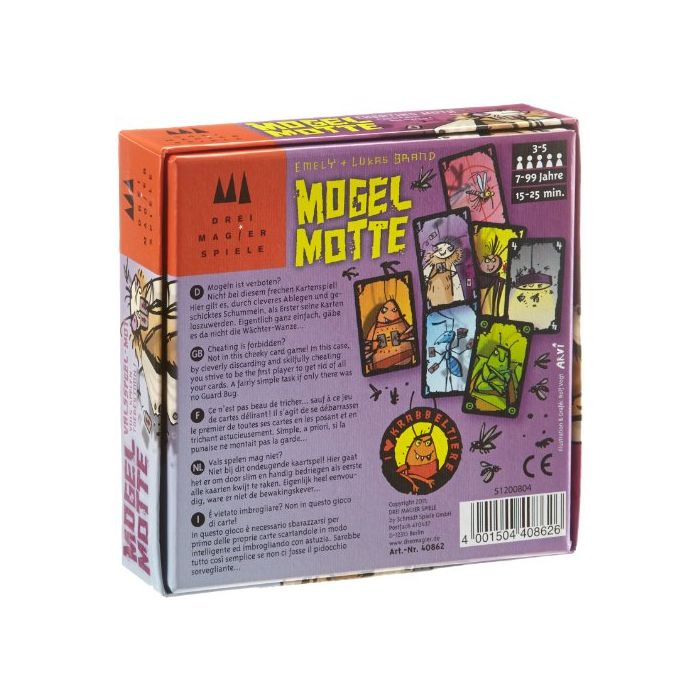 Cheating Moth (Mogel Motte) Family Playthrough (Card Game - Gameplay  Overview, Runthrough & Review) 